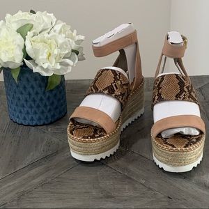 Crown Vintage Daylen wedge espadrille sandals 7.5